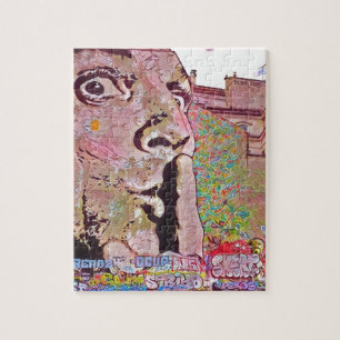 Paris graffiti Pomipidou Museum Legpuzzel