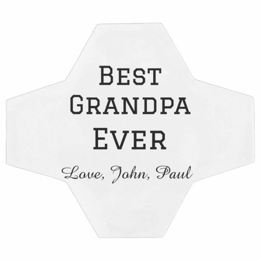 Paris grand-père jamais grand-père cadeaux nom sim (Plat)