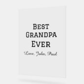 Paris grand-père jamais grand-père cadeaux nom sim (Angle)