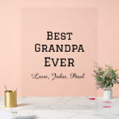 Paris grand-père jamais grand-père cadeaux nom sim (Mariage)