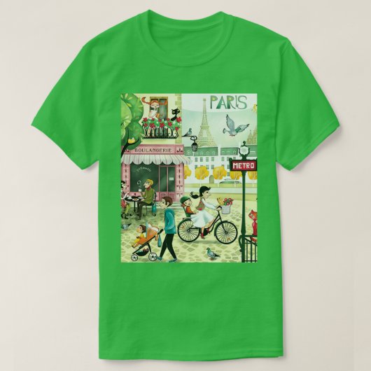 Paris Graphic TShirt (Design devant)