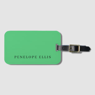 Paris Green Unique Original Professional Bagagelabel