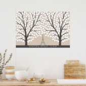 Paris Guest Book Poster - 250 Signatures (Keuken)