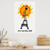 Paris hittegolf 2019 poster (Keuken)