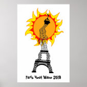 Paris hittegolf 2019 poster (Voorkant)