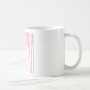 "Paris I Love You" — roze strepen Koffiemok