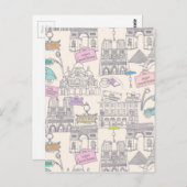 Paris Icons Briefkaart (Voorkant / Achterkant)