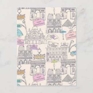 Paris Icons Briefkaart