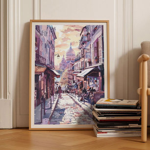 Paris Impression Paris Illustration Impression de