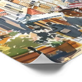 Paris Impression Paris Illustration Montmartre Imp (Coin)