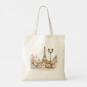 Paris Inspired French Tote Bag (Dos)