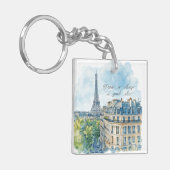 Paris is Always A Good Idea Passport Sleutelhanger (Voorkant Links)