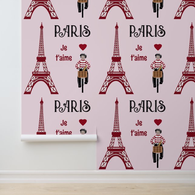 Paris je t'aime behang (Applicatie)