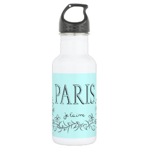 PARIS Je t'aime (ik hou van je) Waterfles
