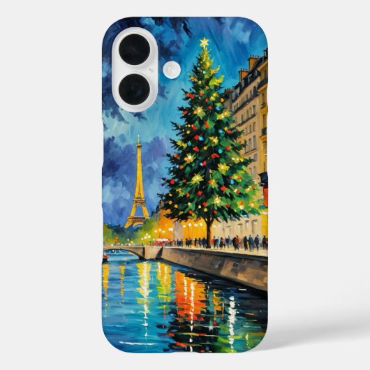 Paris kerstboom iPhone / iPad case (Achterkant)