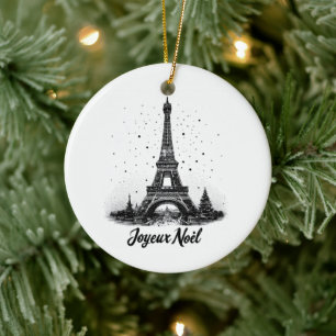 PARIS Kerstornament Keramisch Ornament