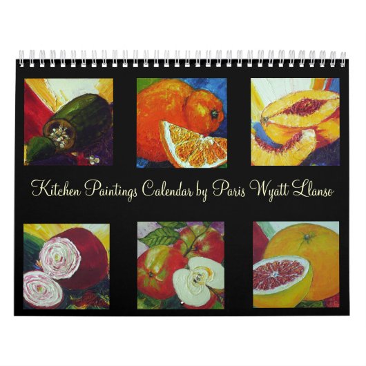 Paris' Kitchen Paintings Calendar Kalender (Hoes)