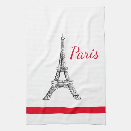 Paris Kitchen Towel Theedoek (Verticaal)