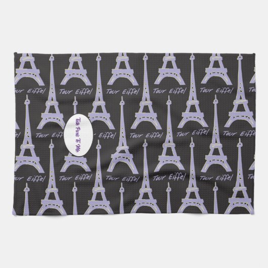 Paris Kitchen Towel Theedoek (Horizontaal)
