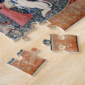 Paris La Dame et le Puzzle médiéval Unicorne (Côté)