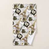 Paris : La Tour Eiffel (Serviette à main)