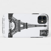 Paris La Tower Eiffel Briefkaart Case-Mate iPhone Case (Achterkant (horizontaal))