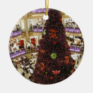 Paris Lafayette kerstboomversiering Keramisch Ornament