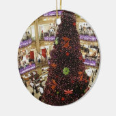 Paris Lafayette kerstboomversiering Keramisch Ornament (Links)