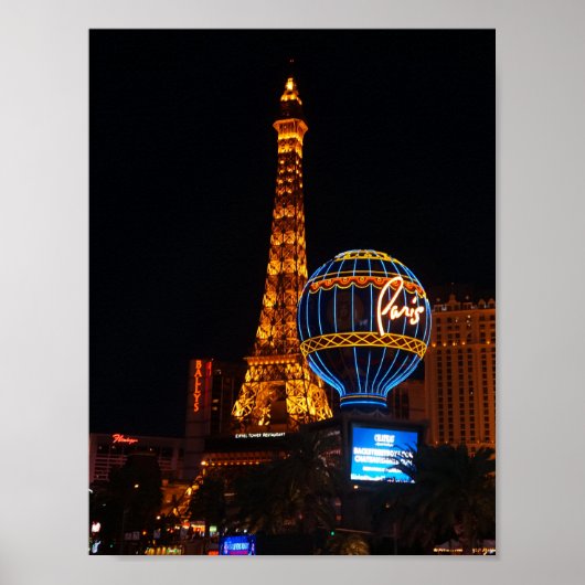 Paris Las Vegas Hotel & Casino #2 Poster (Voorkant)