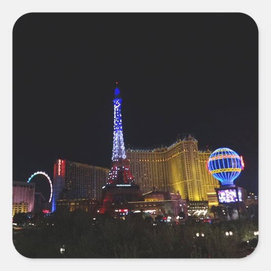 Paris Las Vegas Hotel & Casino #6 Stickers (Devant)