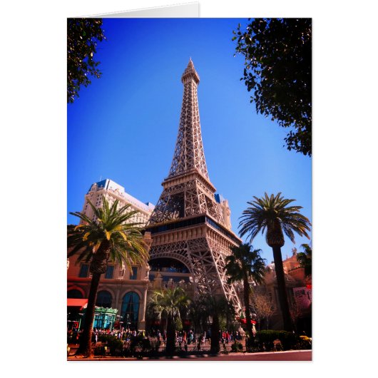 Paris Las Vegas Hotel & Casino Card (Devant)