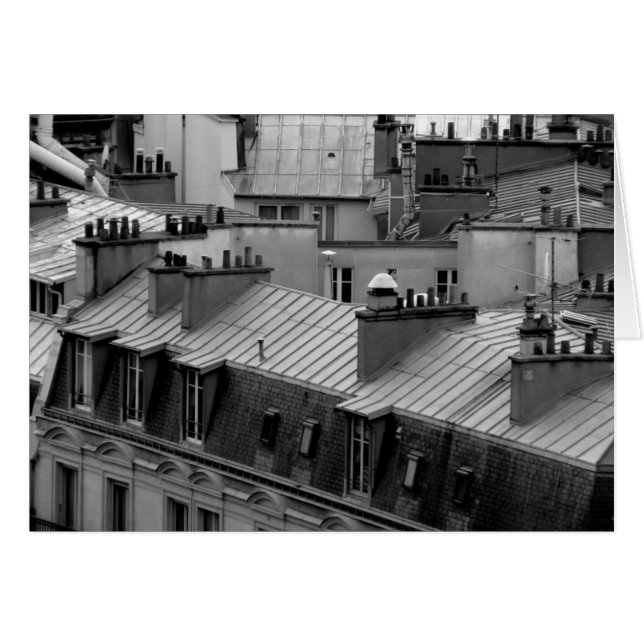 Paris Les toits (Devant horizontal)