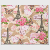 Paris Love Cadeaupapier (Vlak)