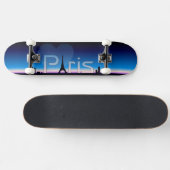 Paris Love - Skateboard Custom Design (Horz)