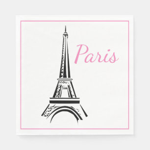 Paris Luncheon Paper Napkins Servet