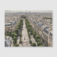 Paris Magnetische Kaart