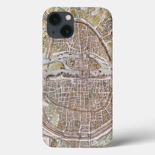 PARIS MAP, 1581 iPhone 13 HOESJE
