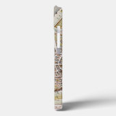 PARIS MAP, 1581 Case-Mate iPhone CASE (Achterkant / Links)