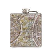 PARIS MAP, 1581 HEUPFLES (Achterkant)