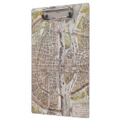 PARIS MAP, 1581 KLEMBORD (Links)