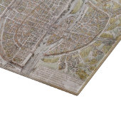 PARIS MAP, 1581 SNIJPLANK (Hoek)