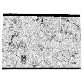 Paris Map Large Cadeauzakje (Achterkant)