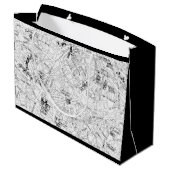 Paris Map Large Cadeauzakje (Achterkant Gekanteld)