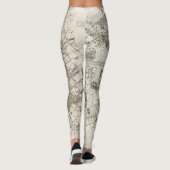 Paris Map Leggings (Achterkant)