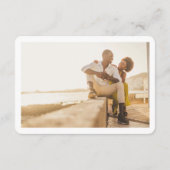 Paris Mariage Détails Carte de boîtier (Dos)