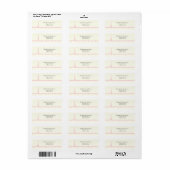 Paris mariage rose Tour Eiffel étiquette d'ivoire (Feuille entière)