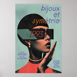 Paris Mode Tentoonstelling Kunstprint Bijoux et Poster