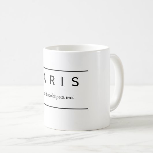 Paris Mug (Devant droit)