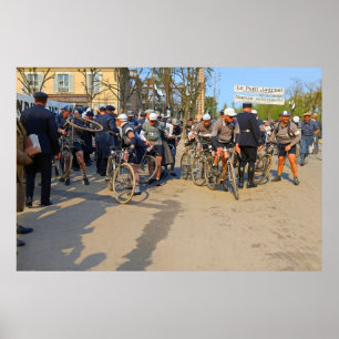 Paris-Nice Wielrenners Auxerre Yonne Frankrijk 193 Poster