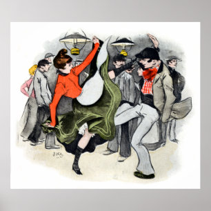 Paris Nightlife no 2 Poster